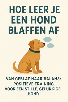 Aanbieding Hoe leer je een hond blaffen af