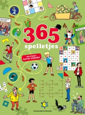 365 spelletjes met al jouw favoriete stripfiguren Alleen Vandaag