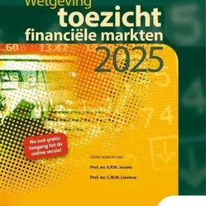 Wetgeving toezicht financiële markten 2025 Beperkte Voorraad