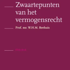 Zwaartepunten van het vermogensrecht Express Levering