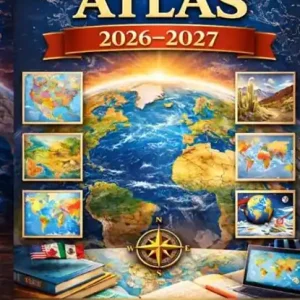 World Map Atlas 2026-2027 Nieuw