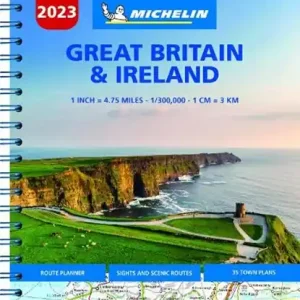 Weekendaanbieding Great Britain & Ireland 2023 - Mains Roads Atlas (A4-Spiral)