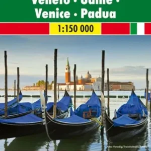 Veneto - Udine - Venice - Padua Road Map 1:150 000 Alleen Vandaag