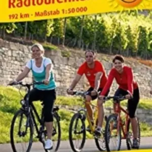 Veilige Betaling Unstrut cycle path, cycle tour map 1:50,000