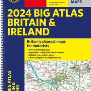 2024 Philip's Big Road Atlas Britain & Ireland Speciale Aanbieding