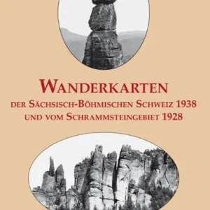 Wanderkarten der Sächsisch-Böhmischen Schweiz 1938 und vom Schrammsteingebiet 1928 Superprijs