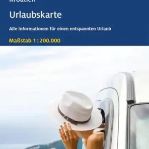 Weekendaanbieding ADAC Urlaubskarte HR Kroatische Küste, Nord und Mitte 1:200 000