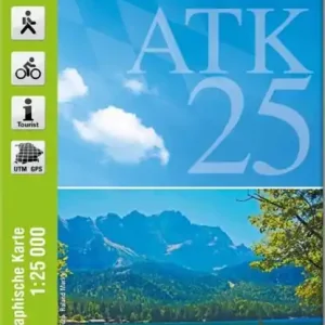 Zugspitze 1:25 000 Hoge Kwaliteit