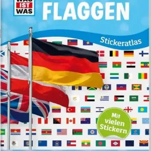 WAS IST WAS Sticker-Atlas Flaggen Lage Prijs