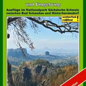 Wander- und Radwanderkarte Schrammsteine, Kirnitzschtal und Umgebung 1 : 20 000 Fabrieksprijs