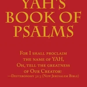 Uitverkoop Yah's Book of Psalms