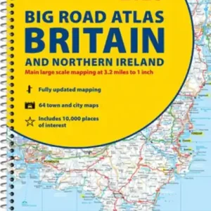 2025 Collins Big Road Atlas Britain and Northern Ireland Actieprijs